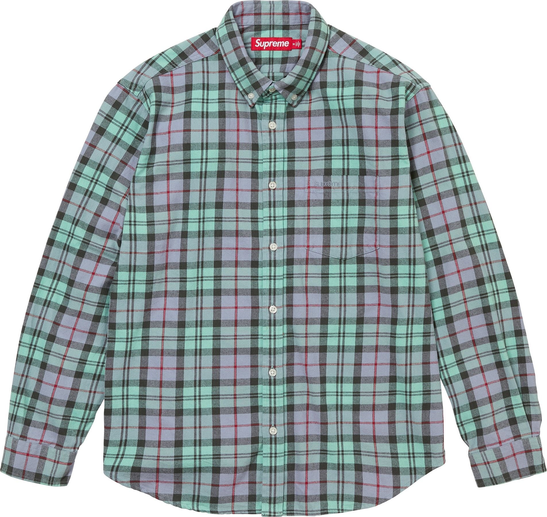 Plaid Flannel Shirt view 3